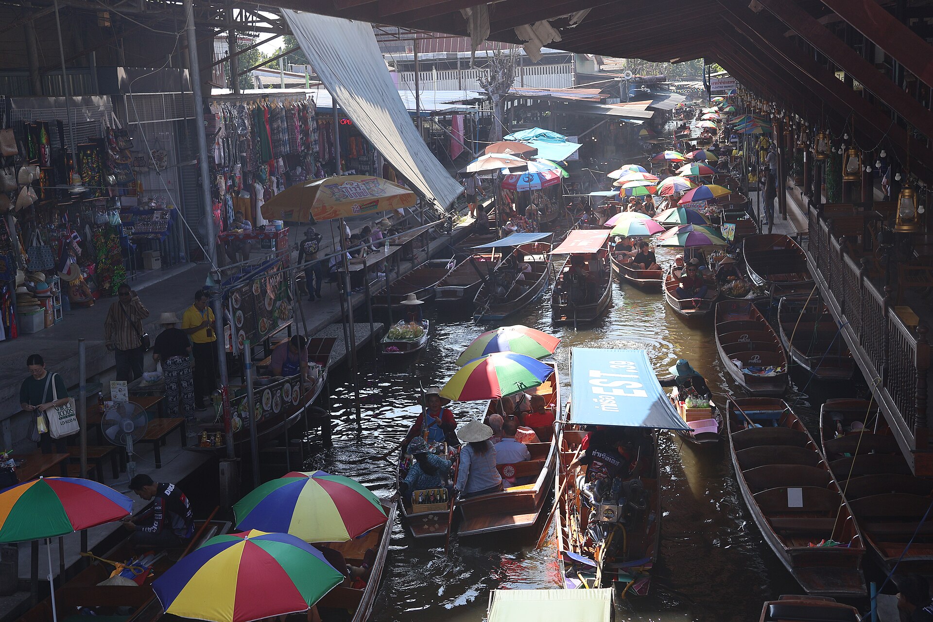 Tayland — Damnoen Saduak floating market