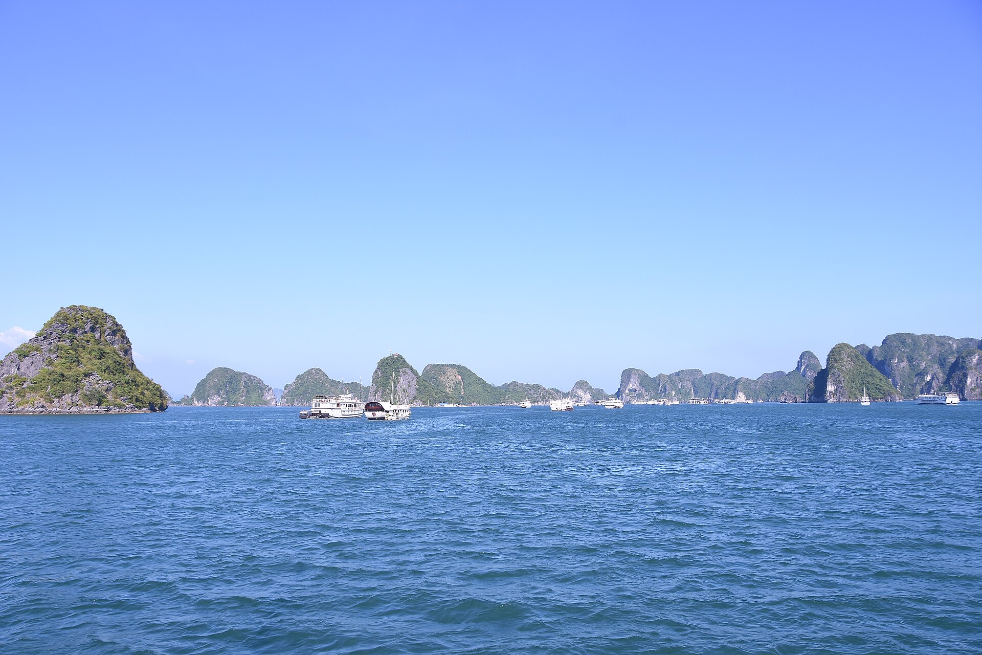 Vietnam — Ha Long Bay limestone karsts