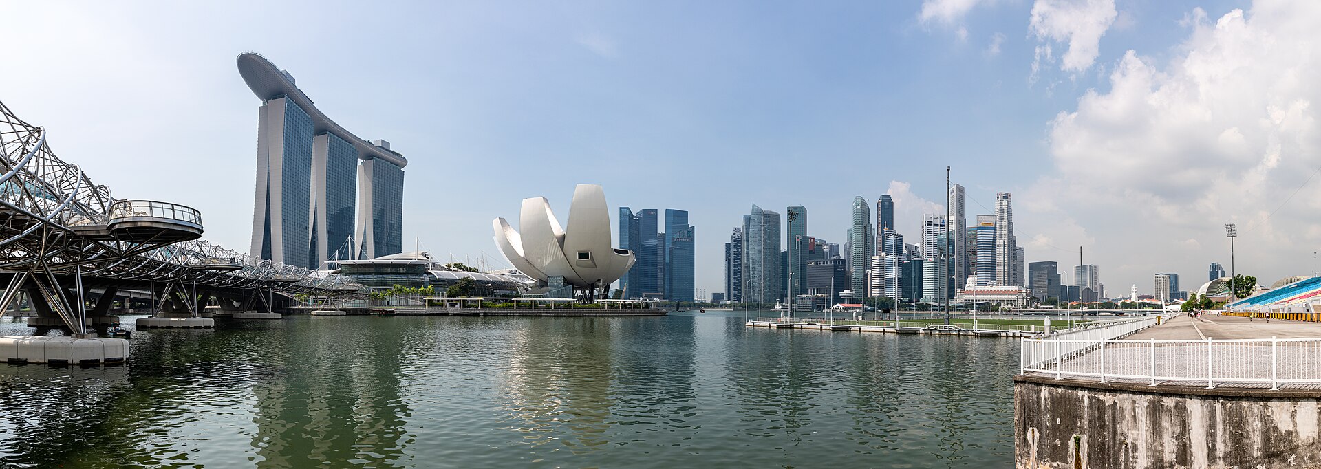 Malezya & Singapur — Marina Bay Sands skyline