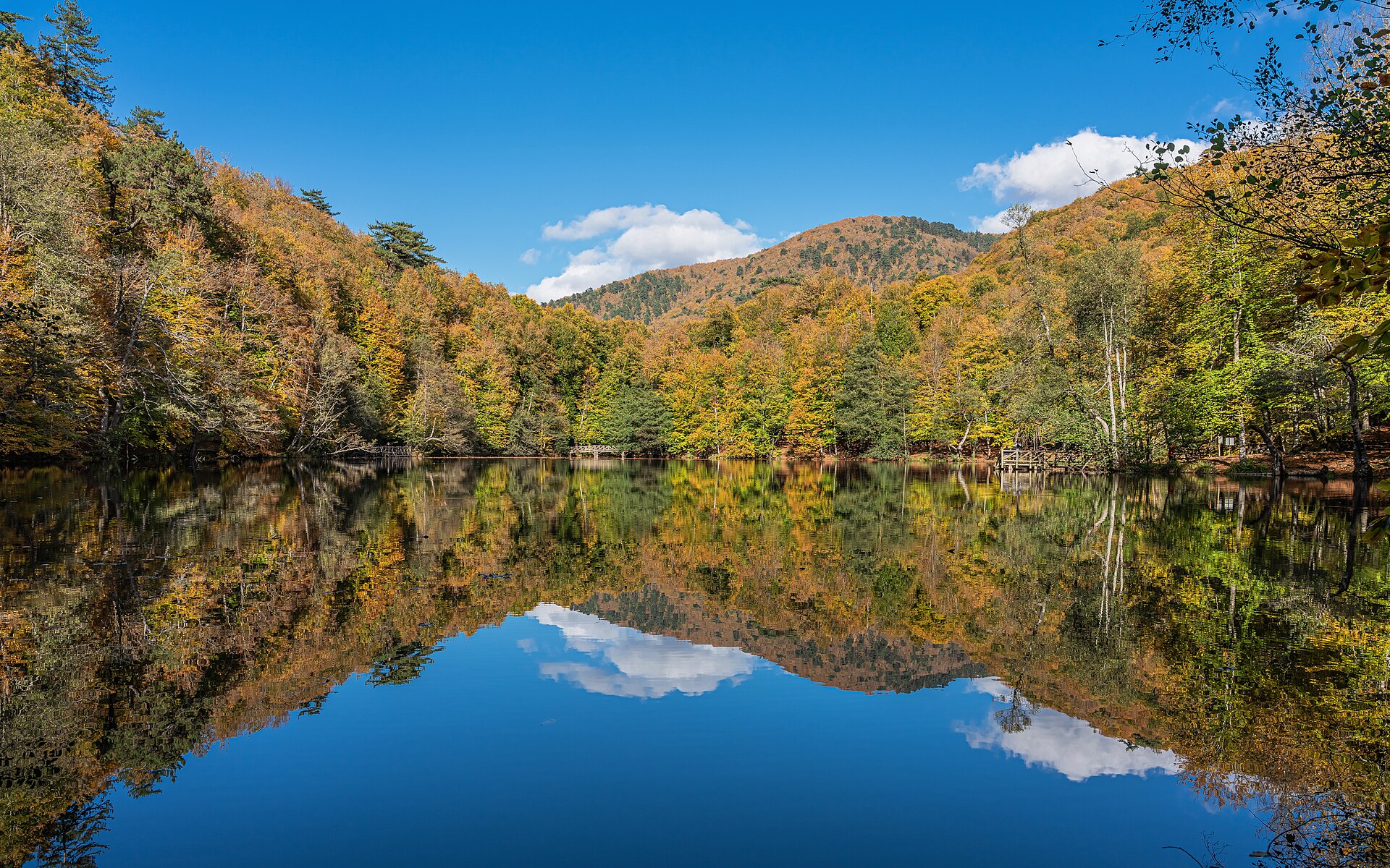Yedigöller — Yedigöller lake reflection